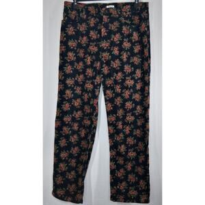 Jones New York Sport Everyday Stretch Velour Pants Jeans Women's Size 14 Hi Rise